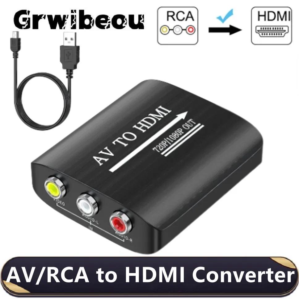 HD 1080P AV to HDMI RCA to HDMI   , USB ̺ , CVBS AV , N64 Wii PS1/2/3 Xbox One SNES 